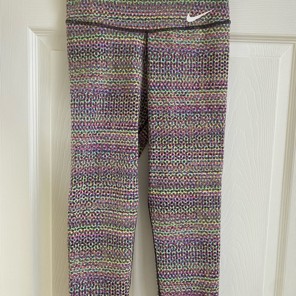 Nike Dri-Fit Epic Run Cropped Printed Leggings XS
